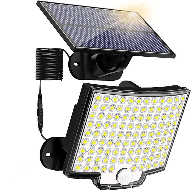 Solar Motion Detector Light - Energy Efficient Outdoor Wall Light with Sensor 0