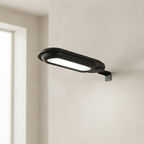 Solar Outdoor Light LED Black Modern Design 01