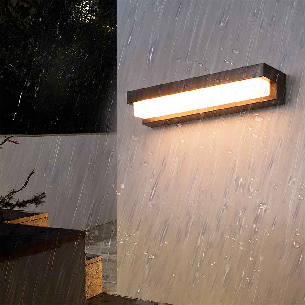 Solar Outdoor Wall Light - Eco-Friendly Modern Design, IP65 4