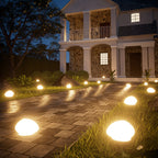 Solar Pebble LED Outdoor Light - Waterproof Garden Solar Lights, 500 Lumens 1