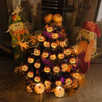 Solar Pumpkin Lights - Energy-Saving Halloween Outdoor Lights with LED Glow 3