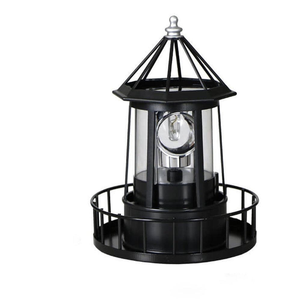 Solar Rotating Tower LED Garden Light - Energy-Efficient Outdoor Illumination 4