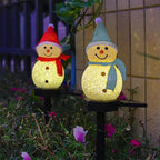 Solar Snowman Lights - Festive Outdoor Solar Lights for Winter Decor 5