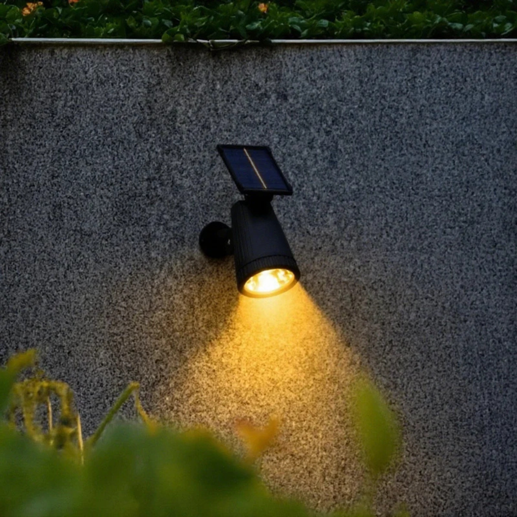 Solar Spot Lights Outdoor - 16-Hour LED Illumination for Yard 0