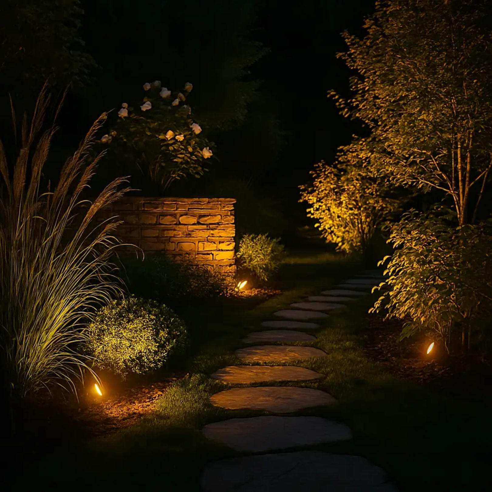 Solar Spot Lights Outdoor - 16-Hour LED Illumination for Yard 3