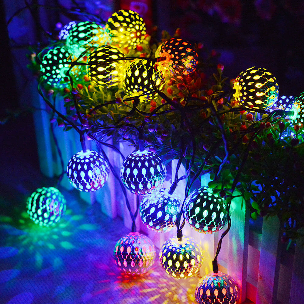Solar String Lights - Decorative Lanterns for Outdoor Patio Ambiance 9