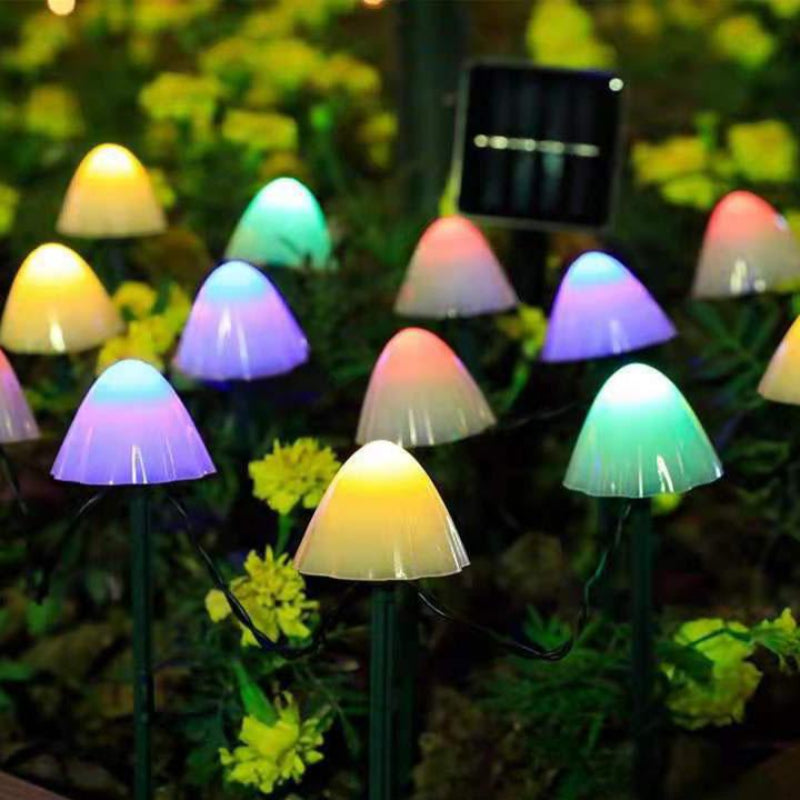 Solar String Lights Outdoor - 8 Lighting Modes for Patio Ambiance 9
