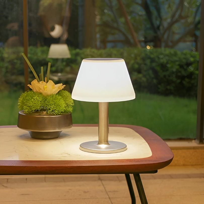 Solar Table Lamp - Stylish, Eco-Friendly Outdoor Lighting Solution 0