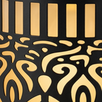 Solar Wall Light - Weatherproof LED, Automatic On/Off, Mandala Pattern 5