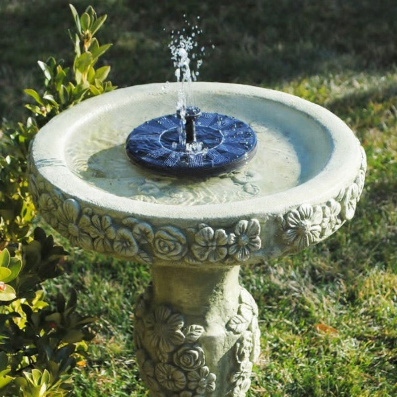 Solar Water Fountain Pump - Eco-Friendly Outdoor Bird Bath Feature 0