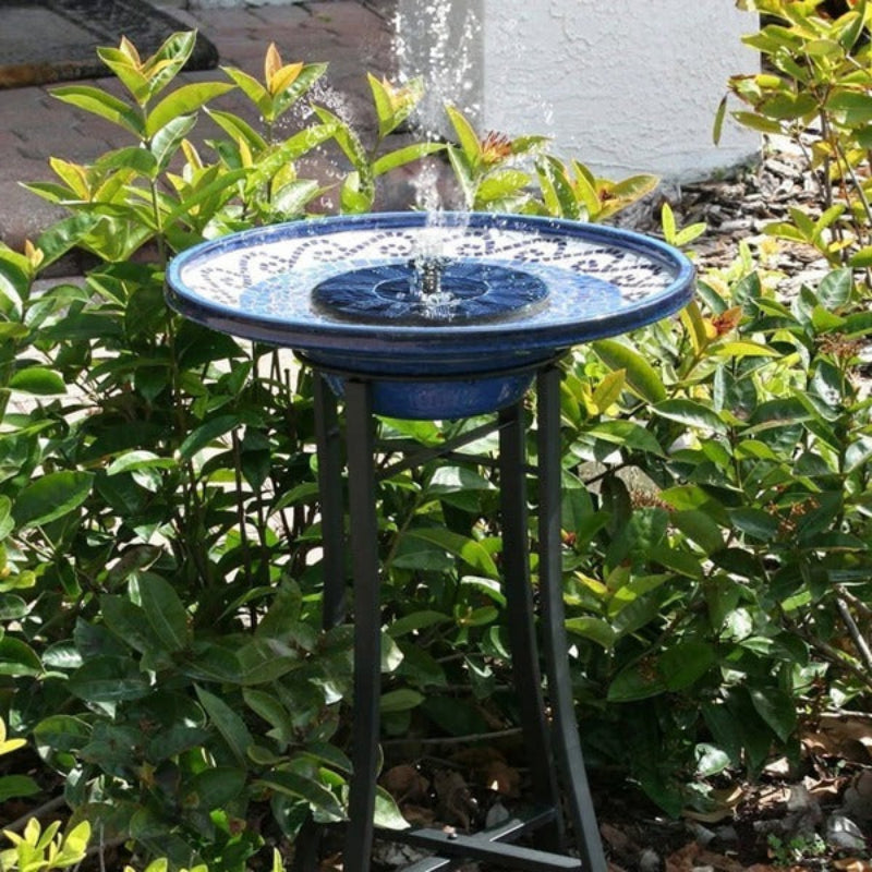 Solar Water Fountain Pump - Eco-Friendly Outdoor Bird Bath Feature 1