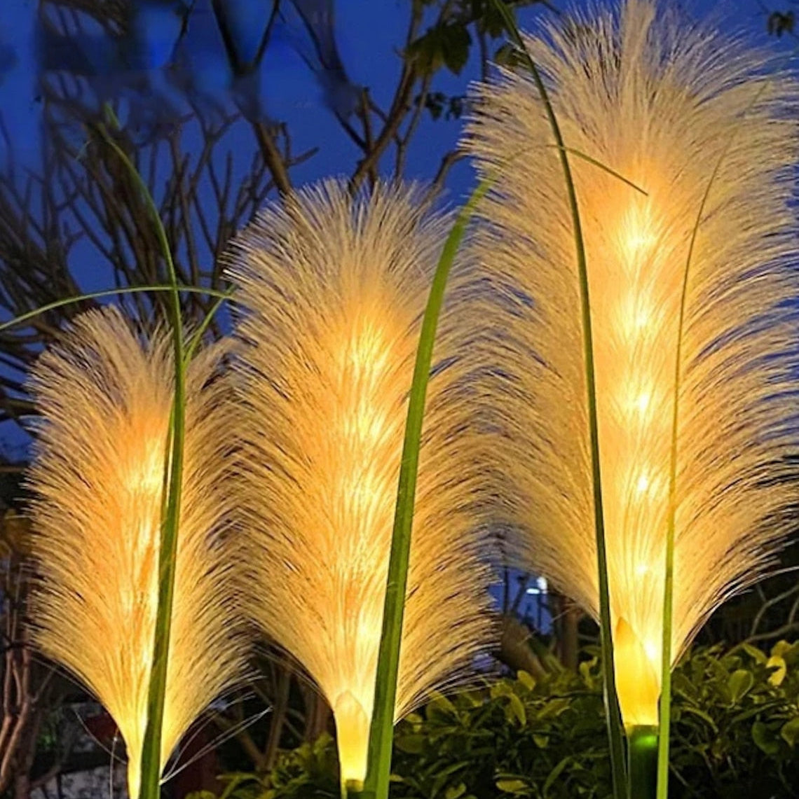 Solar Wicker Garden Lights - Eco-Friendly Outdoor Lighting for Patios 0