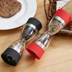 Spice Grinder - Adjustable Manual Salt and Pepper Mills with Glass Design 2