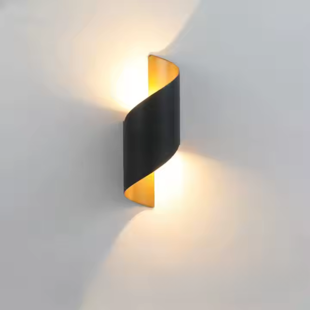 Spiral LED Wall Sconce - Energy-Efficient Modern Design for Any Space 1