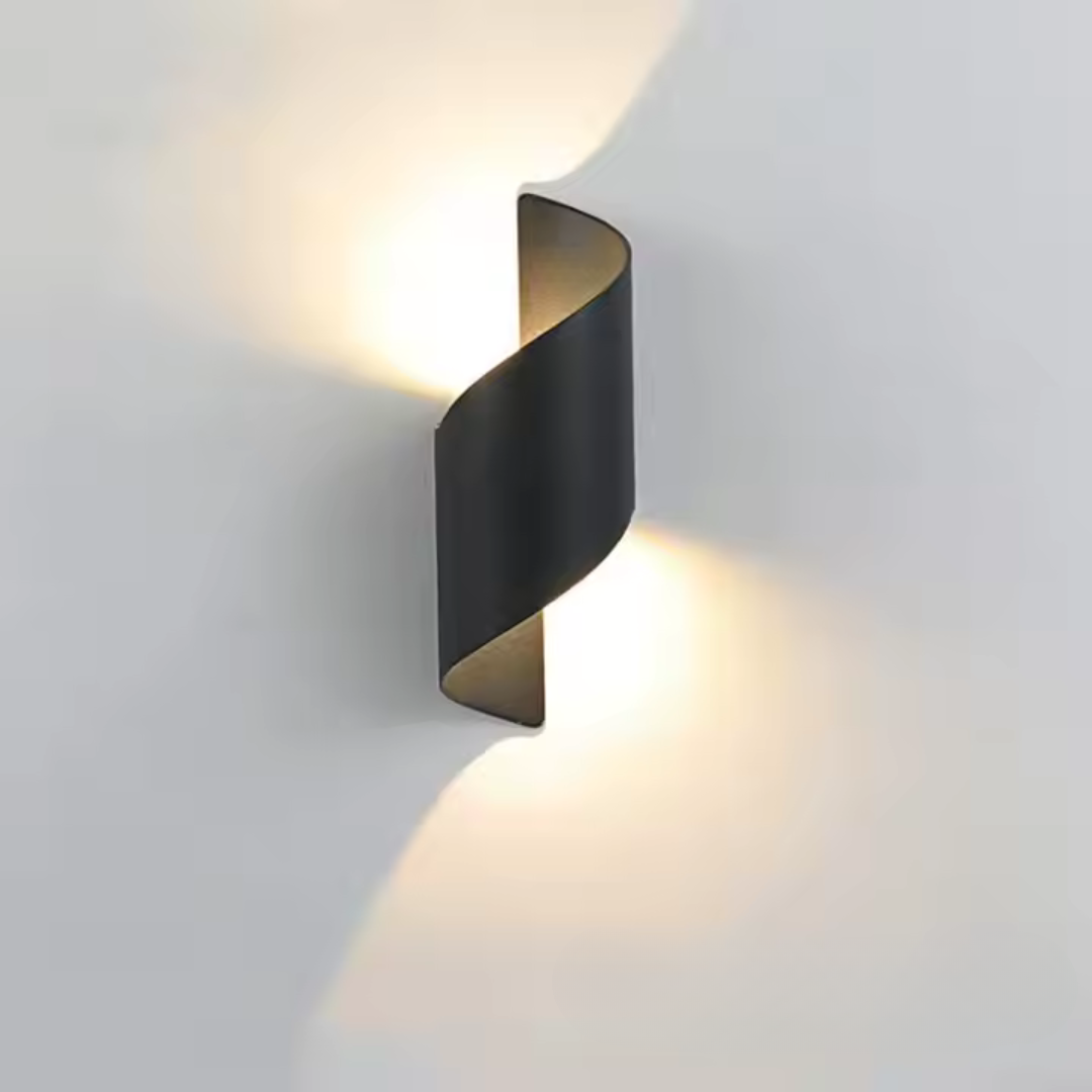 Spiral LED Wall Sconce - Energy-Efficient Modern Design for Any Space 3
