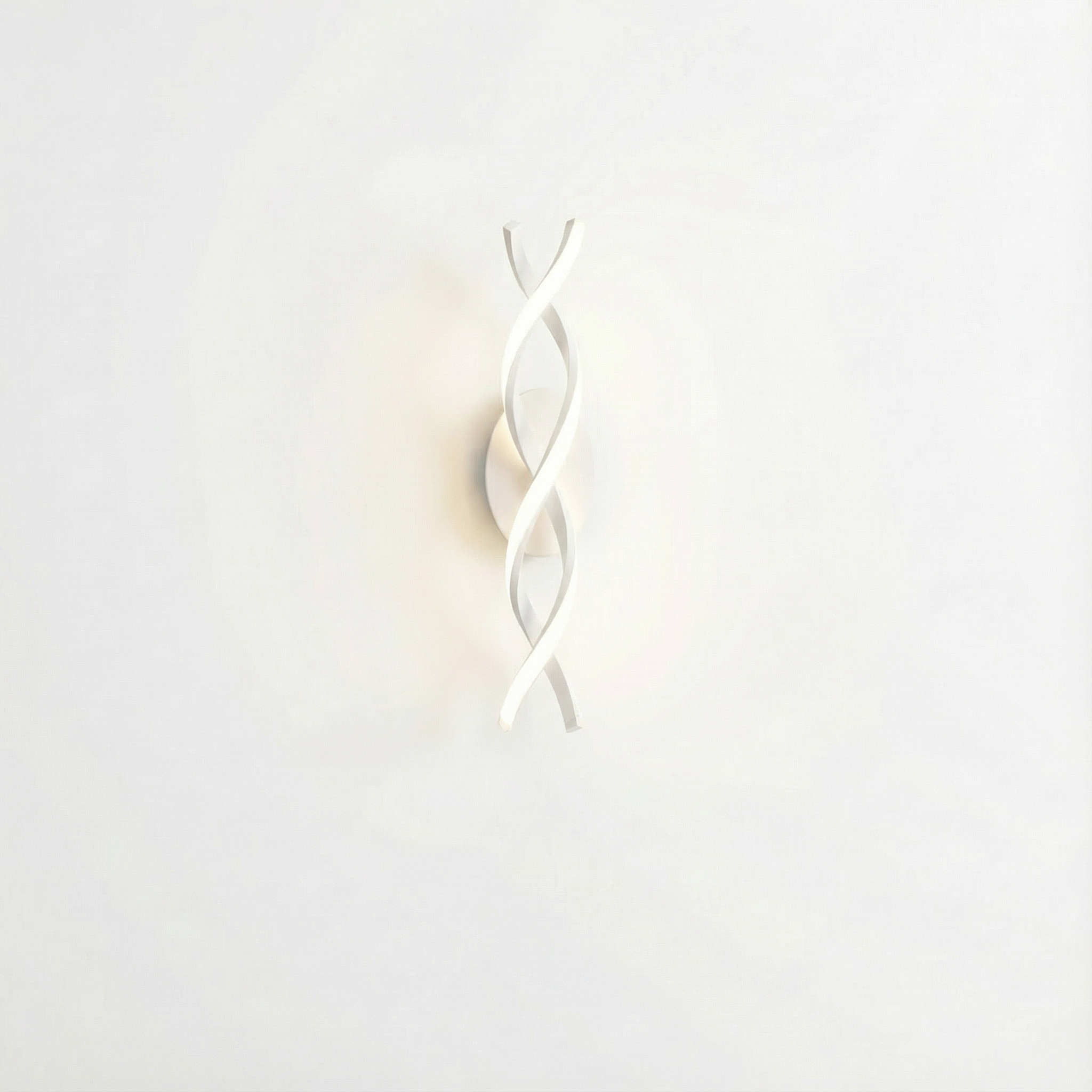 Spiral LED Wall Sconce - Soft Ambient Light & Slim Vertical Design 6