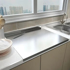 Stainless Steel Cutting Board - Durable, Non-Slip, Easy to Clean 0