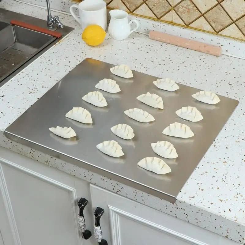 Stainless Steel Cutting Board - Durable, Non-Slip, Easy to Clean 2