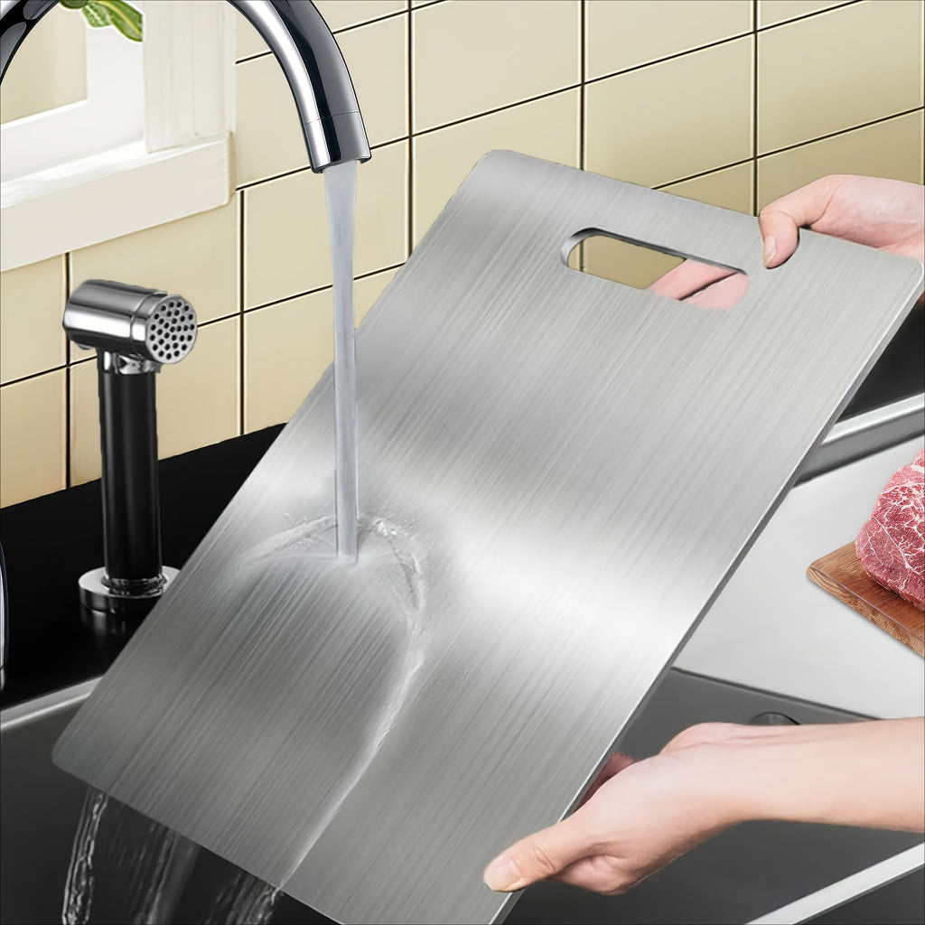 Stainless Steel Cutting Board - Hygienic, Durable & Easy to Clean 0
