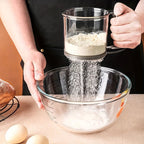 Stainless Steel Flour Sifter - Sifting Flour for Even Baking Results 3