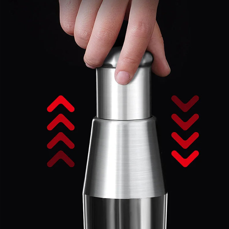 Stainless Steel Garlic Press - Effortless Mincing for Quick Meal Prep 3