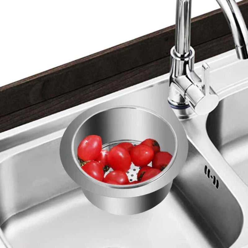 Stainless Steel Kitchen Sink Strainer - Durable Drain Filter for Clog Prevention 7