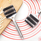 Stainless Steel Pasta Cutter - Ergonomic, Durable Noodle Roller Slicer 3