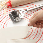 Stainless Steel Pasta Cutter - Ergonomic, Durable Noodle Roller Slicer 7