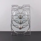 Stainless Steel Pot Lid Holder – 5-Layer Space-Saving Kitchen Organizer for Efficient Storage and Easy Access 1