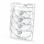 Stainless Steel Pot Lid Holder – 5-Layer Space-Saving Kitchen Organizer for Efficient Storage and Easy Access 2