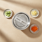Stainless Steel Prep & Drain Set - Multi-Function Kitchen Tool & Utensils 1