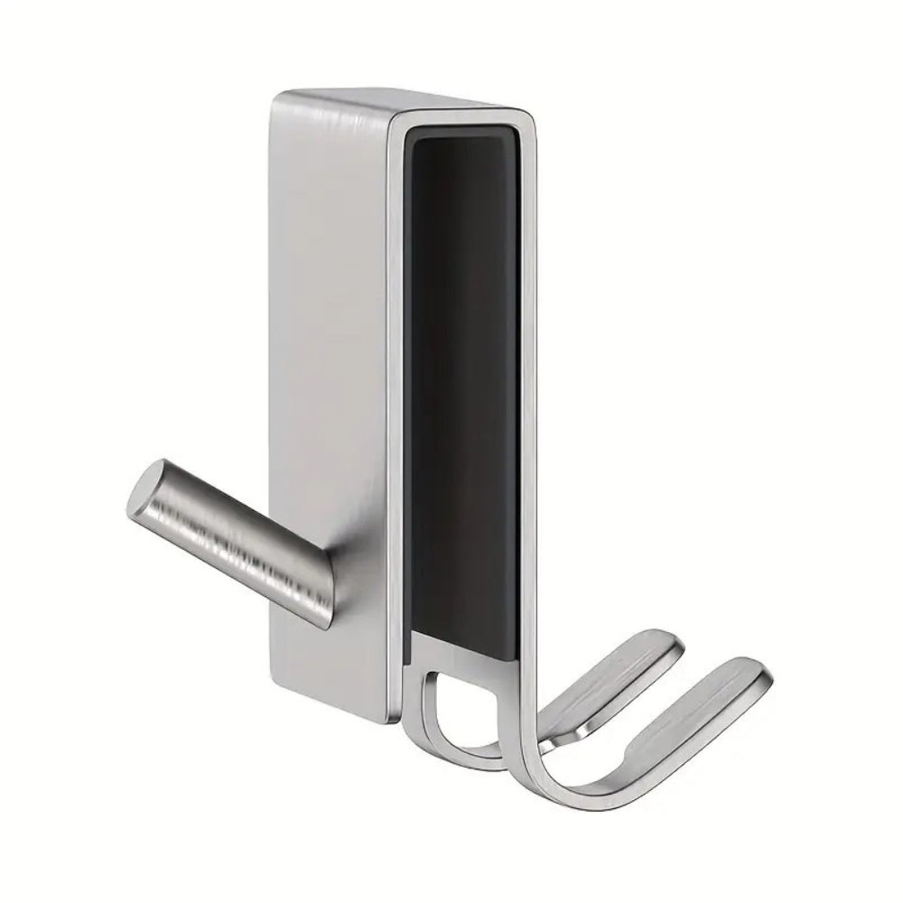 Stainless Steel Shower Hooks - Durable, Moisture-Resistant, No Drilling 0