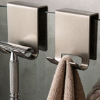 Stainless Steel Shower Hooks - Durable, Moisture-Resistant, No Drilling 1