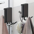 Stainless Steel Shower Hooks - Durable, Moisture-Resistant, No Drilling 3