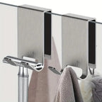 Stainless Steel Shower Hooks - Durable, Moisture-Resistant, No Drilling 4