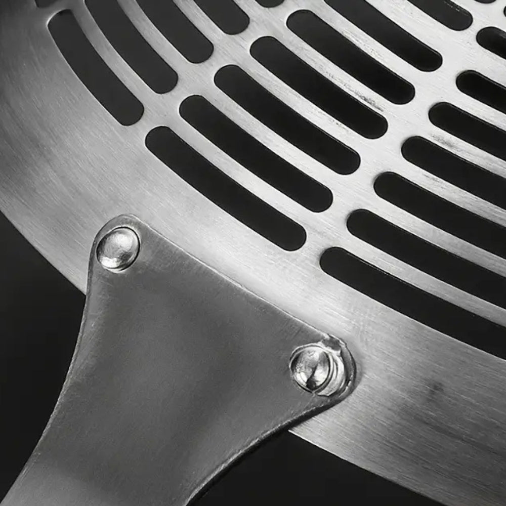 Stainless Steel Strainer Ladle - Durable, Ergonomic & Fine Mesh Design 7