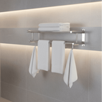 Stainless Steel Towel Holder - Space-Saving and Stylish Design 1