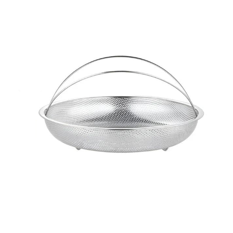 Stainless Steel Vegetable Steamer Basket - Durable, Foldable Design 4