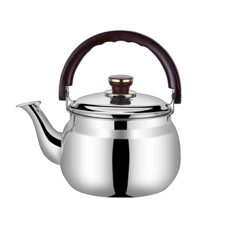 Stainless Steel Whistling Kettle - Durable & Induction-Ready Design 0