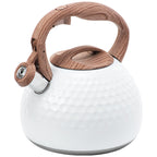 Stainless Steel Whistling Tea Kettle - 2.8L Stovetop Design, Ergonomic Handle 0