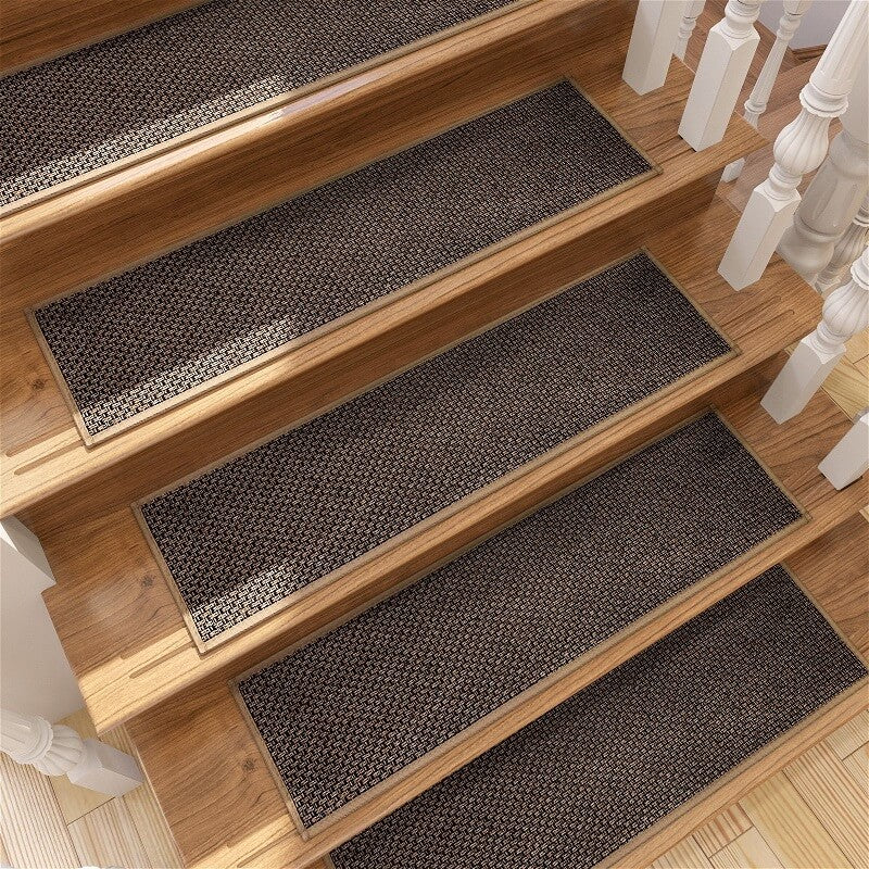 Stair Runner Carpet - Non-Slip Treads for Secure, Quiet Steps 0
