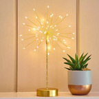 Starburst LED Table Lamp - Warm Ambient Lighting, Battery Operated Design 3