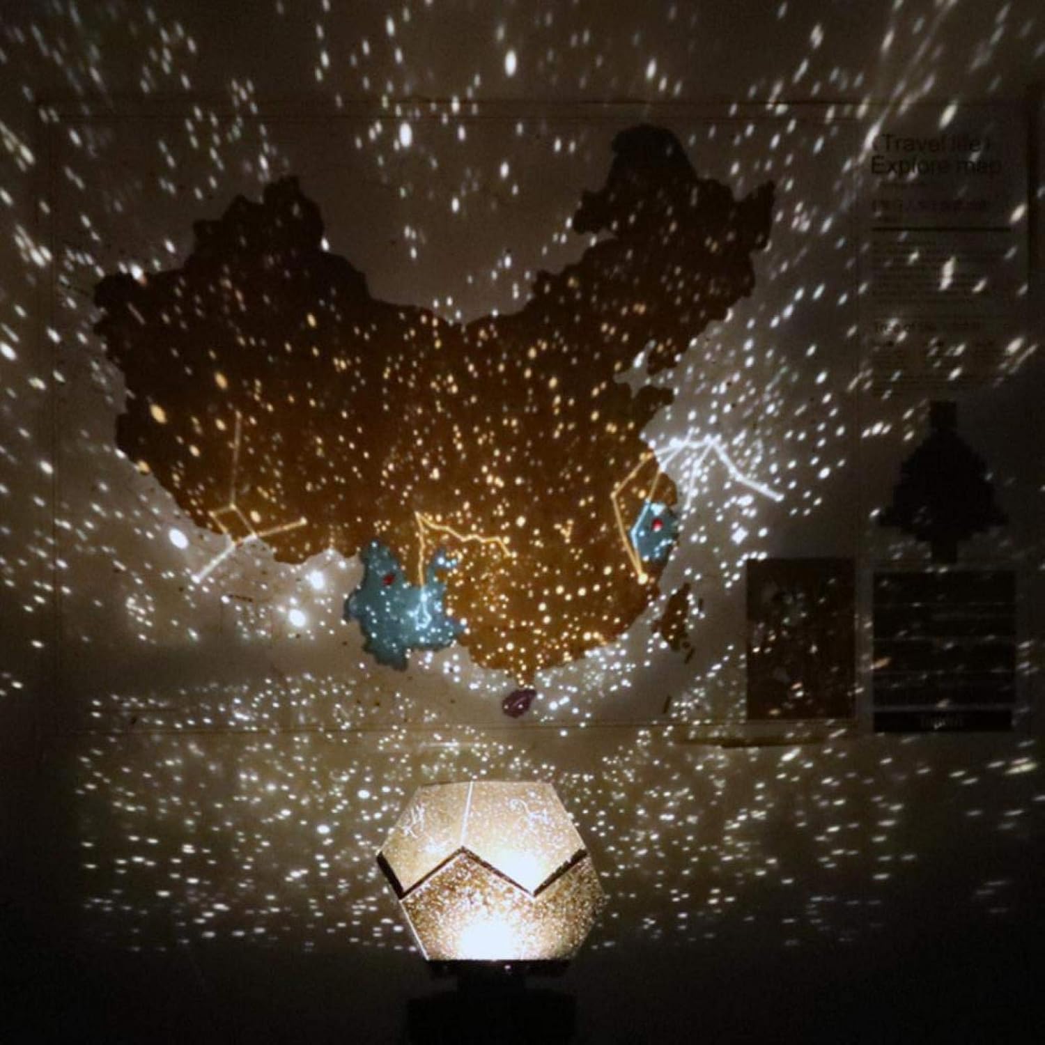 Starry Sky Projector LED Night Light with Bluetooth Music Control – Relaxing Galaxy Lamp for Bedroom and Home Decor 1