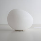 Stone-Shaped LED Table Lamp - Adjustable 3-Color Light for Bedside & Desk 4