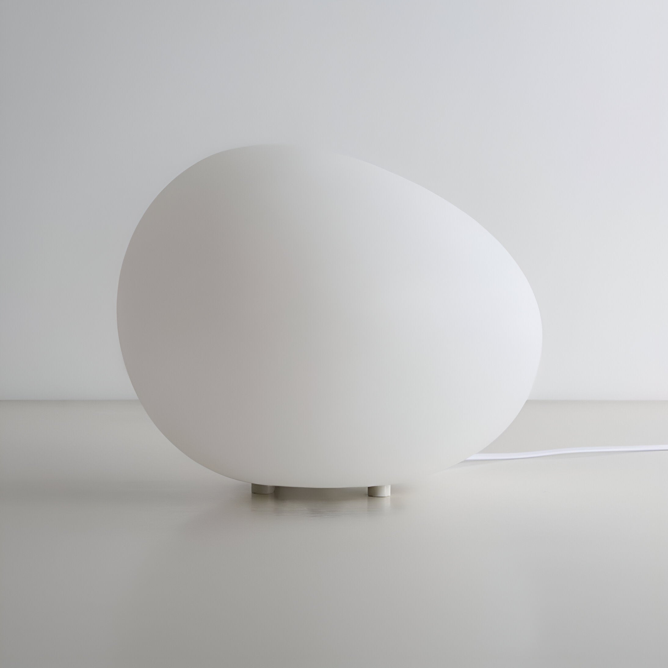 Stone-Shaped LED Table Lamp - Adjustable 3-Color Light for Bedside & Desk 4