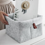Storage Basket - Adjustable Rim for Versatile Organization & Style 1