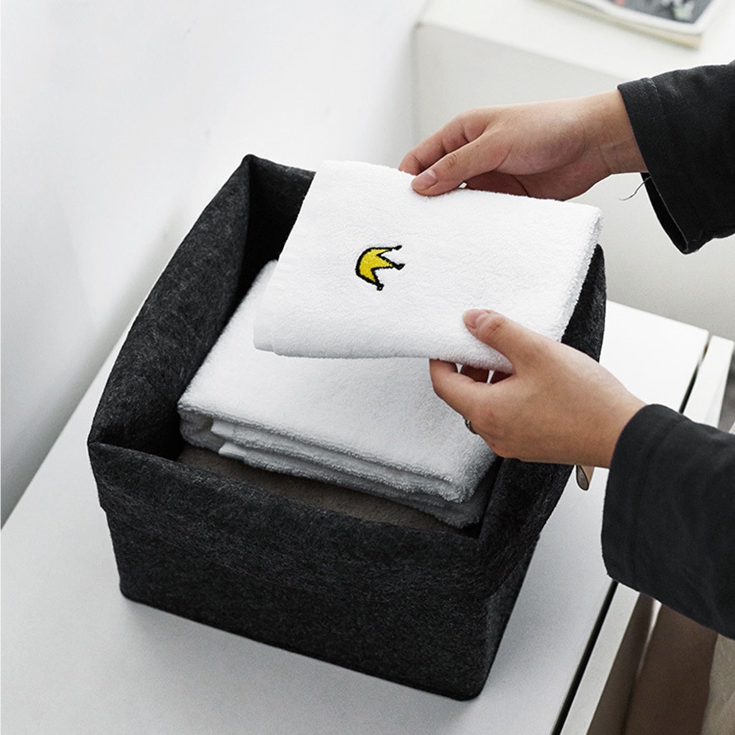 Storage Basket - Adjustable Rim for Versatile Organization & Style 2