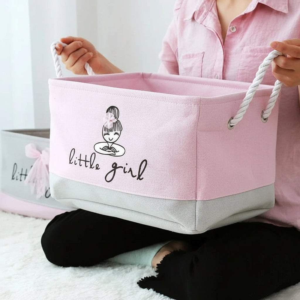 Storage Basket - Foldable, Durable, Ideal for Kids' Rooms 3