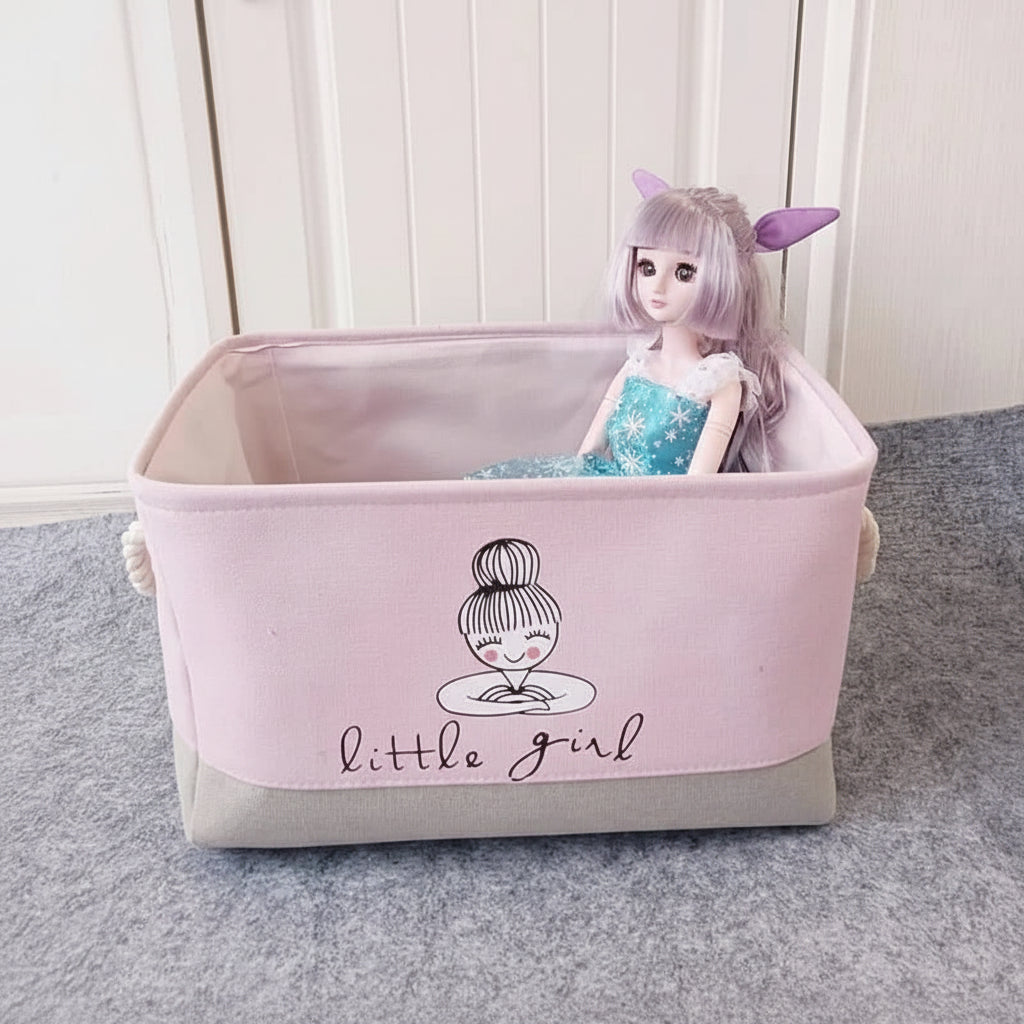 Storage Basket - Foldable, Durable, Ideal for Kids' Rooms 5