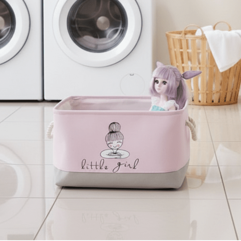 Storage Basket - Foldable, Durable, Ideal for Kids' Rooms 8